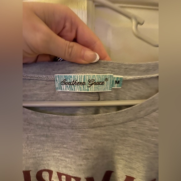 Buffalo Plaid Cow Christmas Long Sleeve - Picture 3 of 3